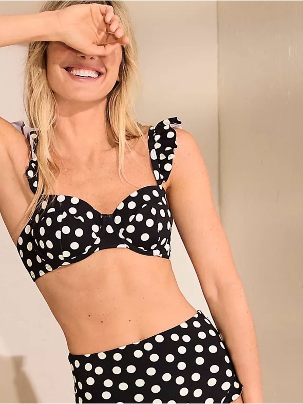 Lands' End Women's Balconnette Underwire Bikini Top NWT